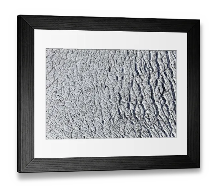 Framed Print : Aerial view, lines and structures formed by volcanic ash Framed Print : Aerial view, lines and structures formed by volcanic ash