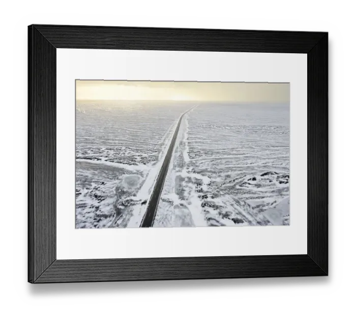 Framed Print : Aerial view over Route 1, Ring Road Framed Print : Aerial view over Route 1, Ring Road