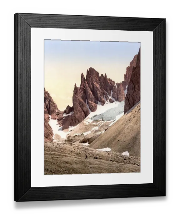 Framed Print : The mountain Fuenffingerspitze Framed Print : The mountain Fuenffingerspitze