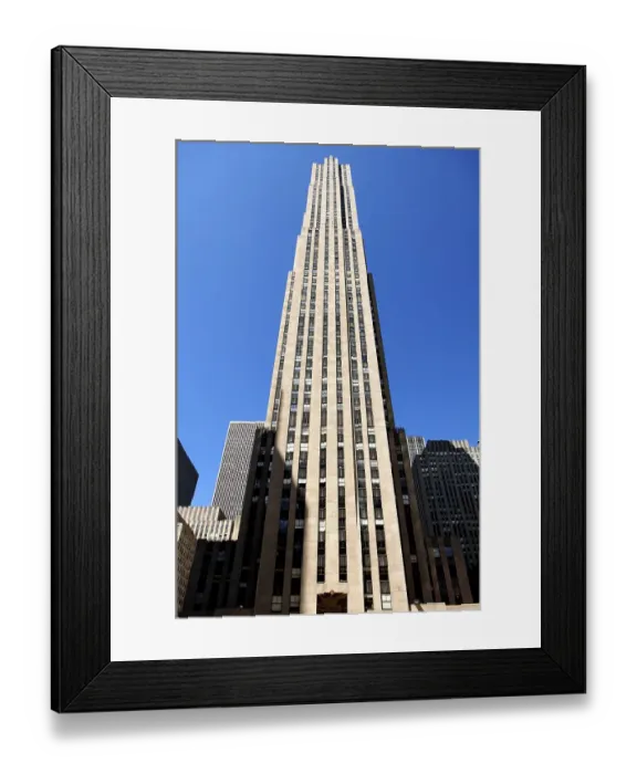 Framed Print : Rockfeller Center, office building Framed Print : Rockfeller Center, office building