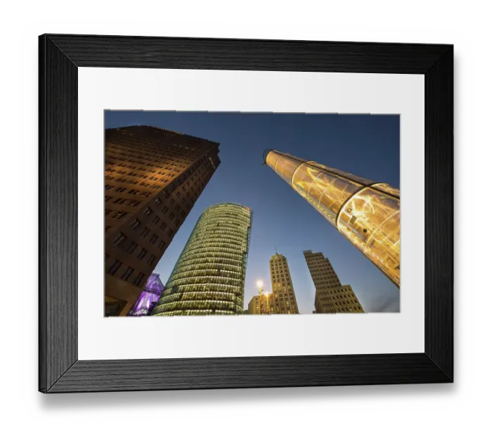 Framed Print : Potsdamer Platz (literally Potsdam Square) Framed Print : Potsdamer Platz (literally Potsdam Square)