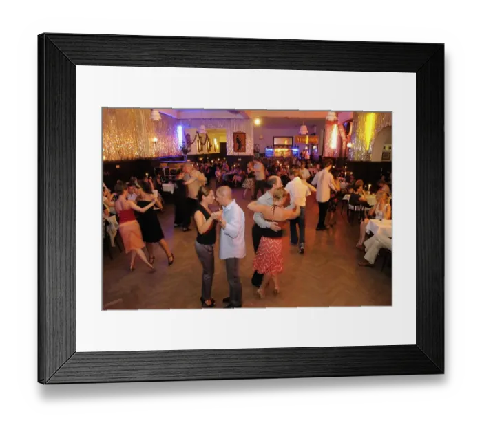 Framed Print : Claerchens Ballhaus, famous traditional restaurant in Berlin