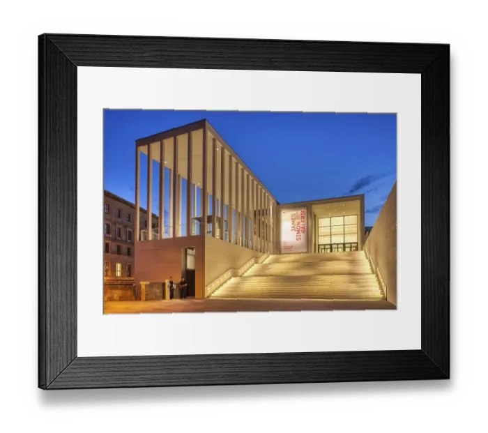 Framed Print : James Simon Gallery, David Chipperfield Architects Framed Print : James Simon Gallery, David Chipperfield Architects
