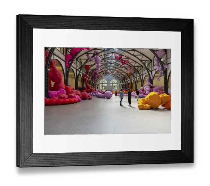 Framed Print : Hamburger Bahnhof, Nationalgalerie der Gegenwart Framed Print : Hamburger Bahnhof, Nationalgalerie der Gegenwart
