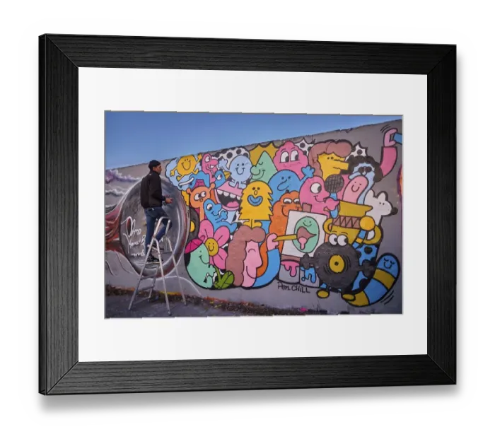 Framed Print : Germany, Berlin, 15. 11. 2020, Mauerpark Framed Print : Germany, Berlin, 15. 11. 2020, Mauerpark