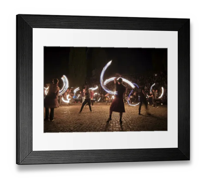 Framed Print : Germany, Berlin, 30.04.2023, Walpurgis at Mauerpark
