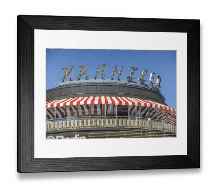 Framed Print : Cafe Kranzler, Neues Kranzlereck Framed Print : Cafe Kranzler, Neues Kranzlereck