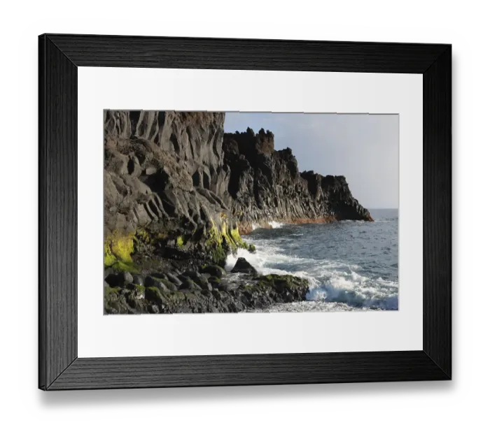 Framed Print : Playa las Monjas in Puerto Naos