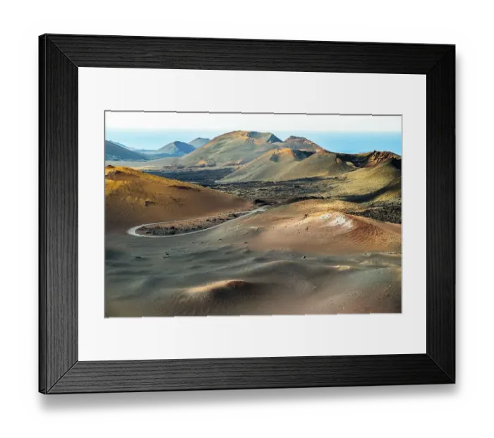 Framed Print : Timanfaya, volcanic field, Lanzarote Framed Print : Timanfaya, volcanic field, Lanzarote