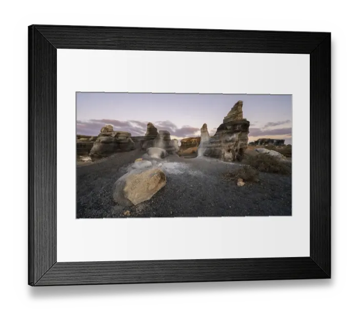 Framed Print : Stratified City, Ciudad estraticicada