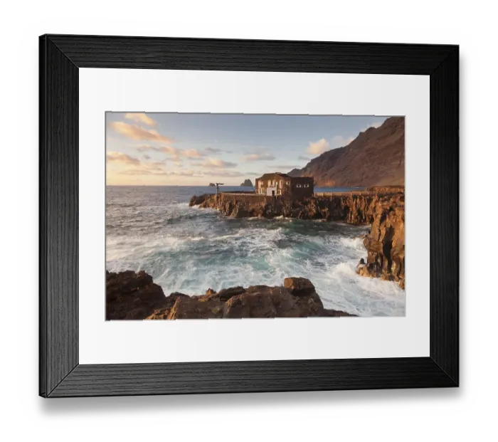 Framed Print : Hotel Punta Grande, Las Puntas