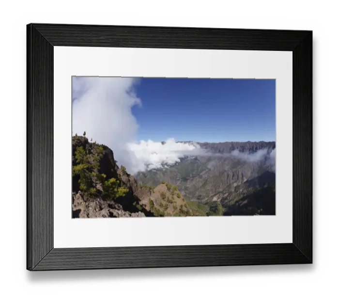 Framed Print : Pico Bejenado, Caldera de Taburiente National Park Framed Print : Pico Bejenado, Caldera de Taburiente National Park