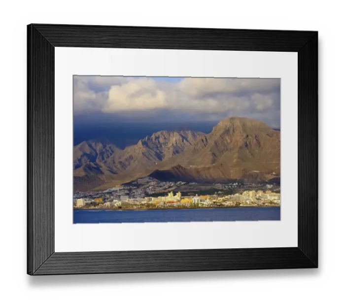 Framed Print : Playa de las Americas, Los Cristianos