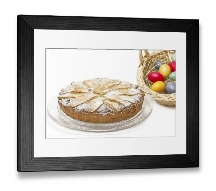 Framed Print : Carrot pie cake, home-baked Framed Print : Carrot pie cake, home-baked