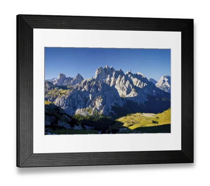 Framed Print : Cadini di Misurina mountains, Sexten Dolomites Framed Print : Cadini di Misurina mountains, Sexten Dolomites