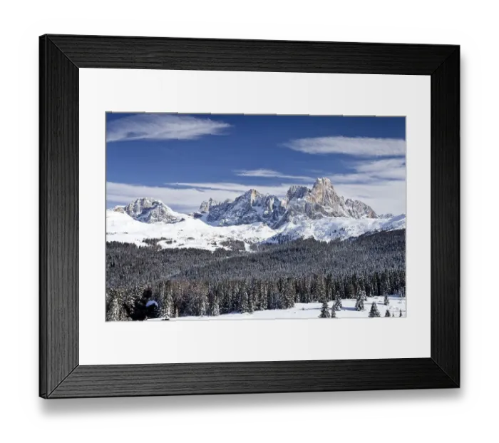 Framed Print : Pala Group, Trentino Province, Trentino-Alto Adige