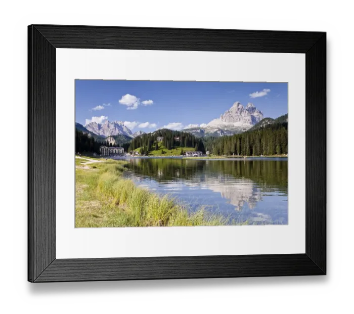 Framed Print : Lake Misurina or Lago de MeSorina Framed Print : Lake Misurina or Lago de MeSorina