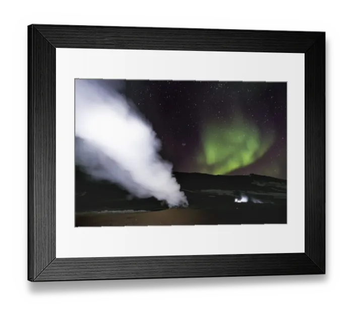Framed Print : Fumarole, Hverir Geothermal Area