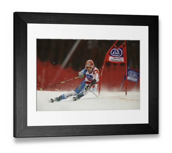 Framed Print : Nadia Styger, alpine skier, ski racer