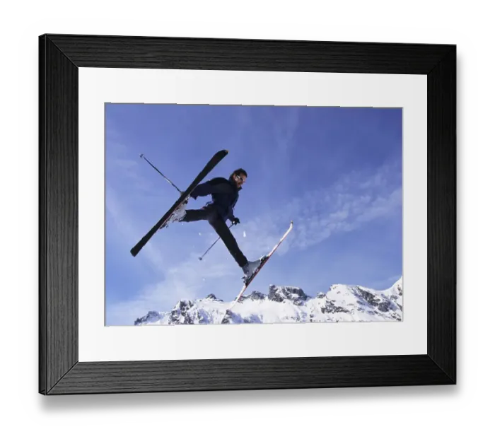 Framed Print : CHE, Switzerland, Canton St. Gallen : Wintersport area in the vacation region of Heidiland Framed Print : CHE, Switzerland, Canton St. Gallen : Wintersport area in the vacation region of Heidiland