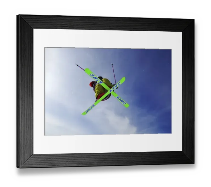 Framed Print : Skier, fun park, ski resort of Reit im Winkl Framed Print : Skier, fun park, ski resort of Reit im Winkl