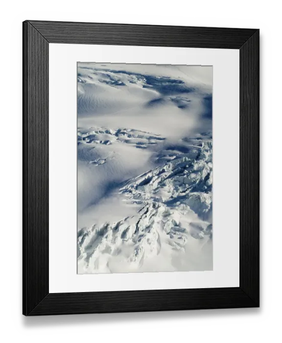 Framed Print : Icefall, Mt. Wildspitze, Oetztal Alps