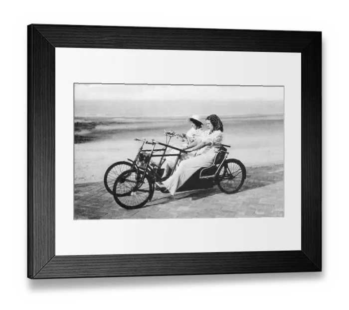 Framed Print : Historic photo, beach vehicle, ca. 1910 Framed Print : Historic photo, beach vehicle, ca. 1910
