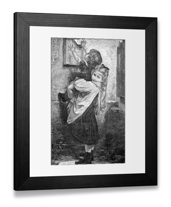 Framed Print : The letter to the Christ Child Framed Print : The letter to the Christ Child