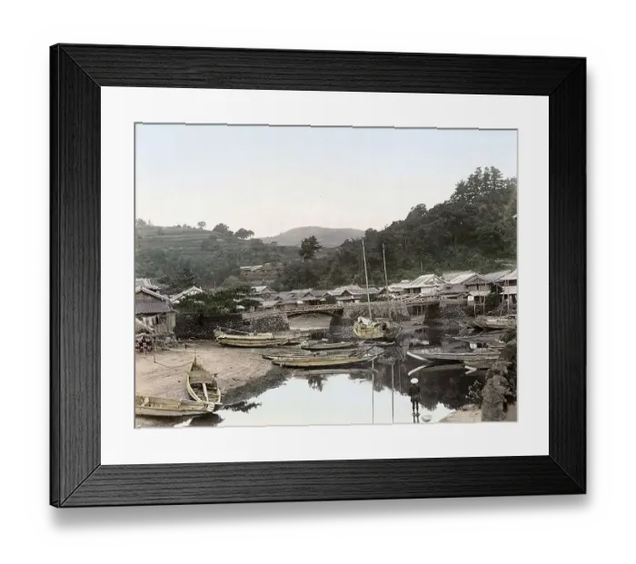Framed Print : Mogi city near Nagasaki, Japan, Asia Framed Print : Mogi city near Nagasaki, Japan, Asia