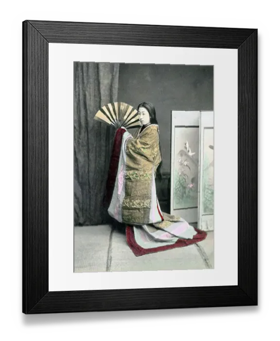 Framed Print : Geisha, Japan, Asia Framed Print : Geisha, Japan, Asia