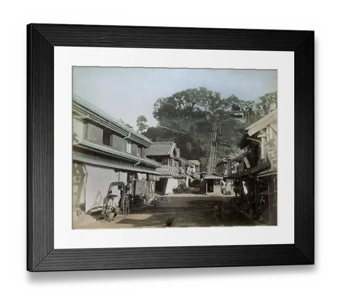 Framed Print : Staircase with one hundred and one steps in Yokohama Framed Print : Staircase with one hundred and one steps in Yokohama