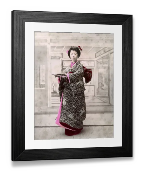 Framed Print : Geisha, Japan, Asia Framed Print : Geisha, Japan, Asia
