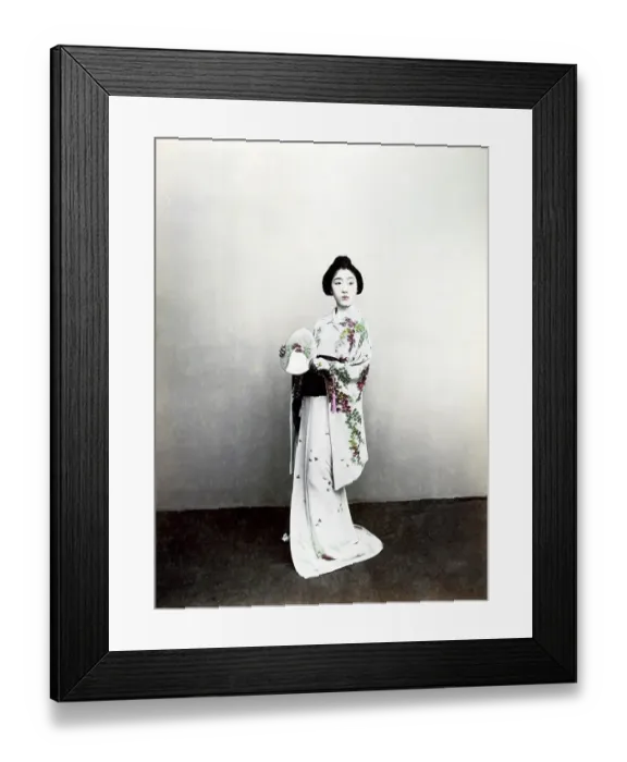 Framed Print : Geisha, Japan, Asia