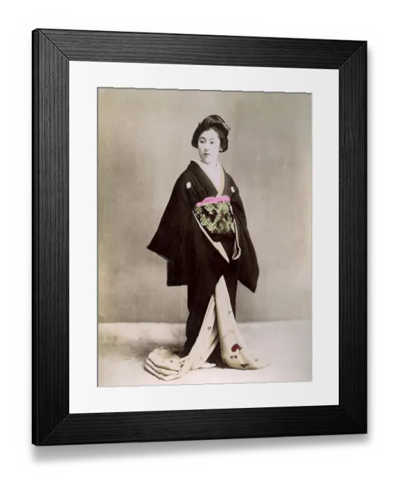 Framed Print : Geisha, Japan, Asia Framed Print : Geisha, Japan, Asia