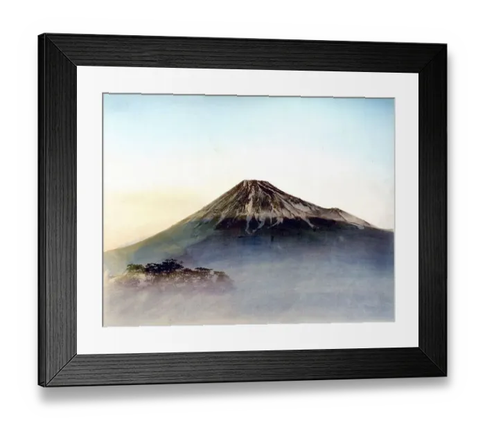 Framed Print : Mount Fuji, Fujiyama, Japan, Asia