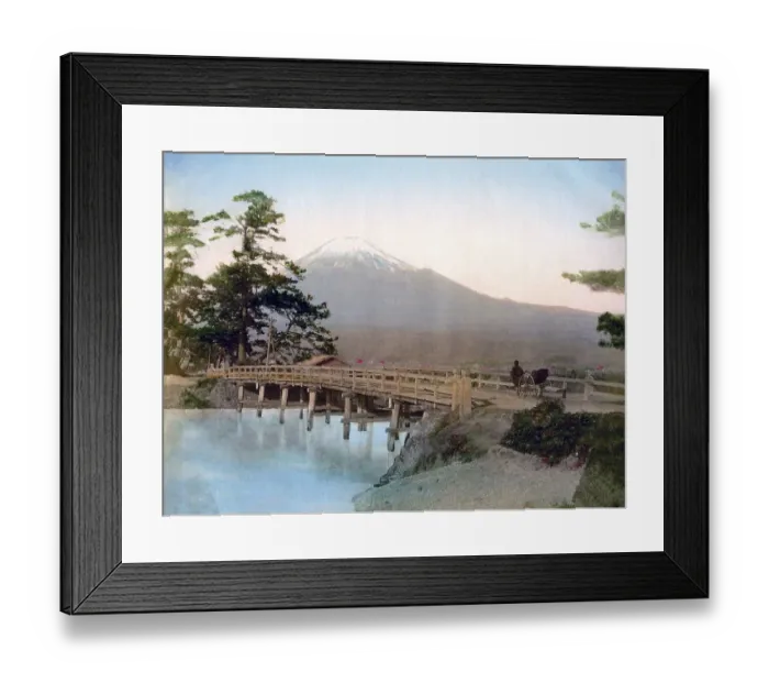 Framed Print : Mount Fuji, Fujiyama, Japan, Asia