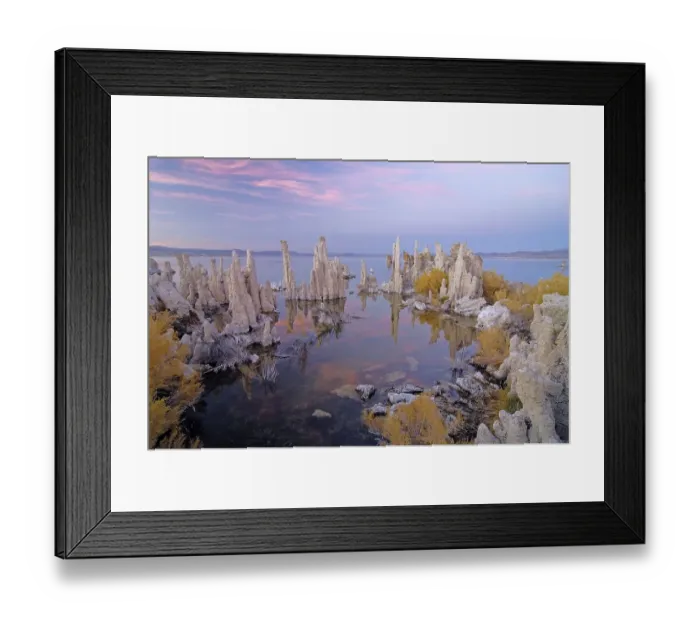 Framed Print : Interesting tuff rock formations