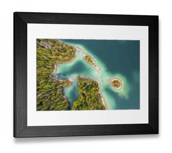 Framed Print : Aerial view, bird's eye view Framed Print : Aerial view, bird's eye view