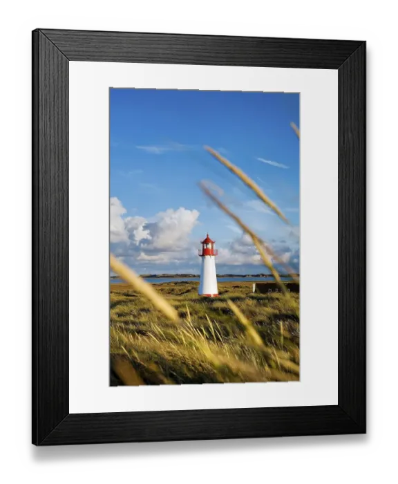 Framed Print : List-West Lighthouse, northern part of the island known as Ellenbogen Framed Print : List-West Lighthouse, northern part of the island known as Ellenbogen