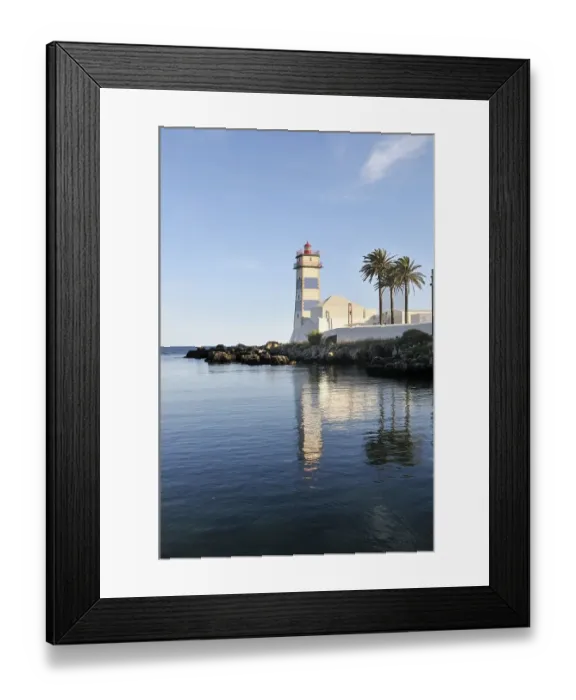 Framed Print : Lighthouse Farol de Santa Marta