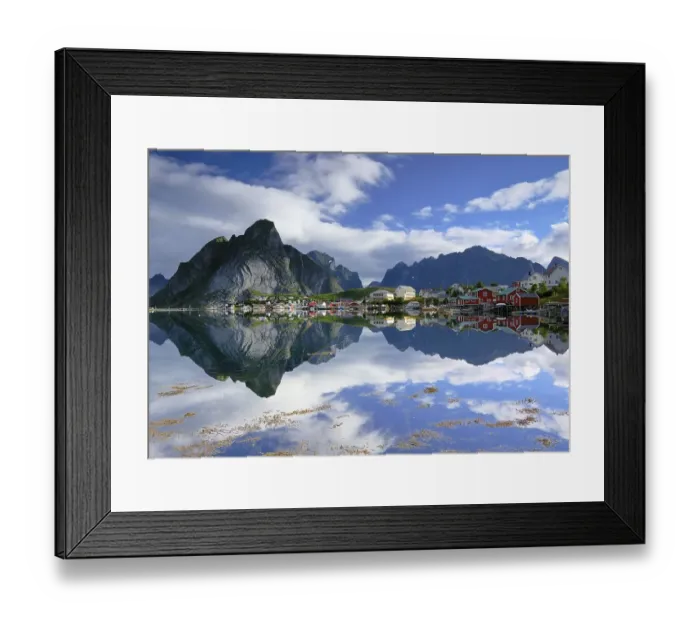 Framed Print : Fishing village Reine, Moskenes