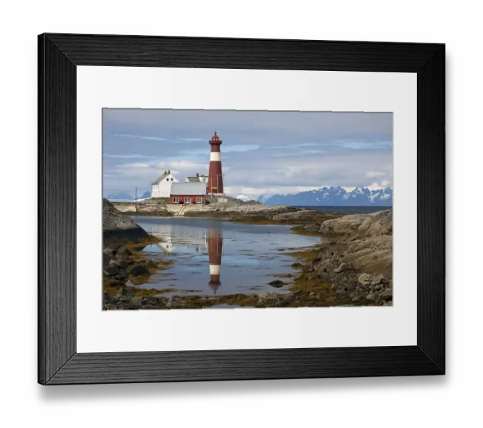 Framed Print : Tranoey Fyr, Tranoy Fyr Lighthouse Framed Print : Tranoey Fyr, Tranoy Fyr Lighthouse