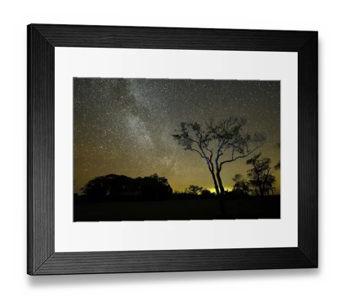 Framed Print : Starry sky, Cambyreta, Esteros del Ibera
