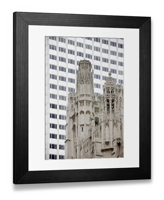Framed Print : Facade of the St. Thomas Church Framed Print : Facade of the St. Thomas Church
