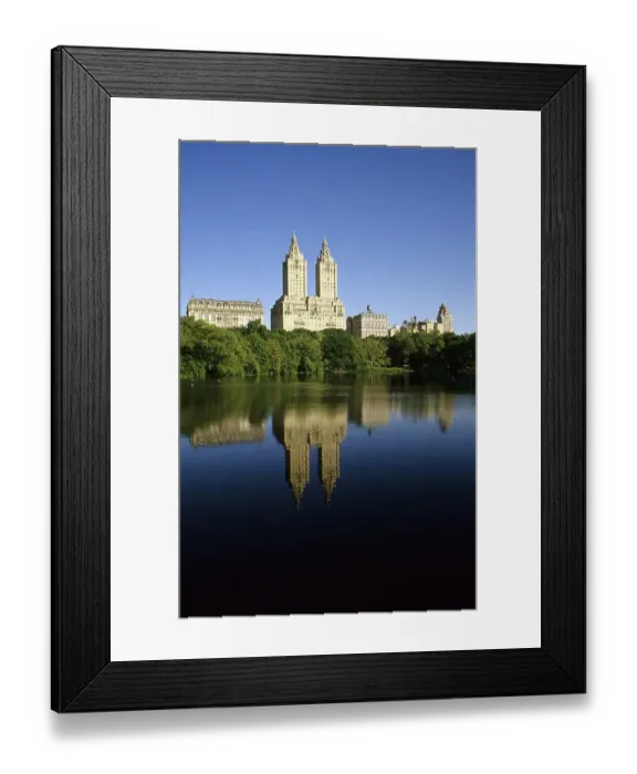Framed Print : Multistory buildings on the Upper West Side at Central Park Framed Print : Multistory buildings on the Upper West Side at Central Park