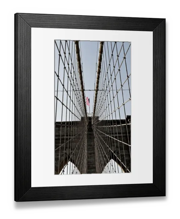 Framed Print : Brooklyn Bridge, New York City Framed Print : Brooklyn Bridge, New York City