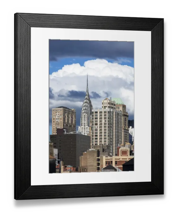 Framed Print : Chrysler-Turm, Manhattan, New York City