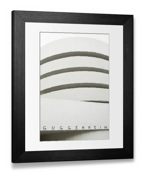 Framed Print : Modern architecture, Solomon R