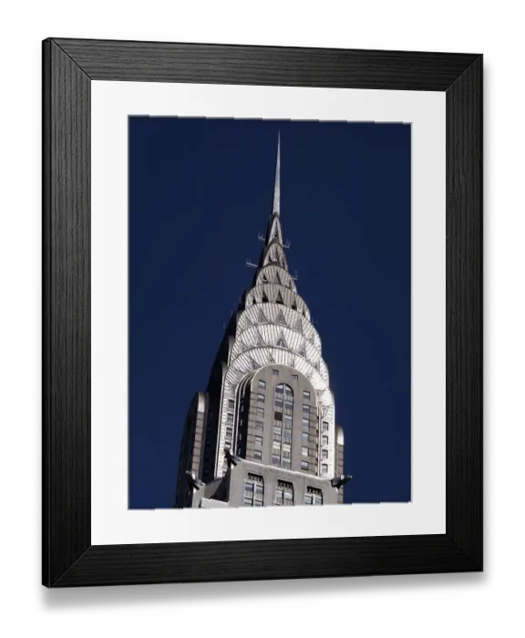 Framed Print : Chrysler Building, Midtown, Manhattan