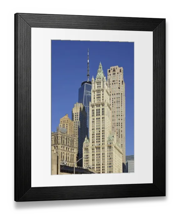 Framed Print : Skyscrapers Woolworth Building Framed Print : Skyscrapers Woolworth Building
